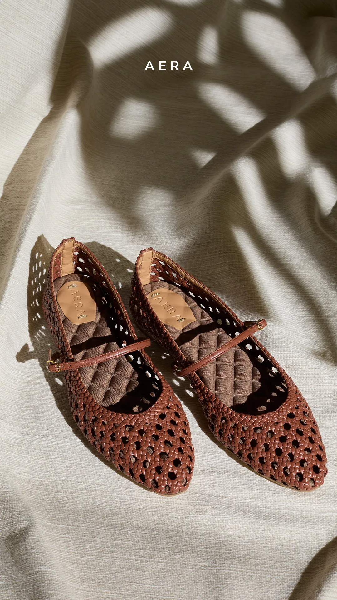 AERA New York brown ballerina