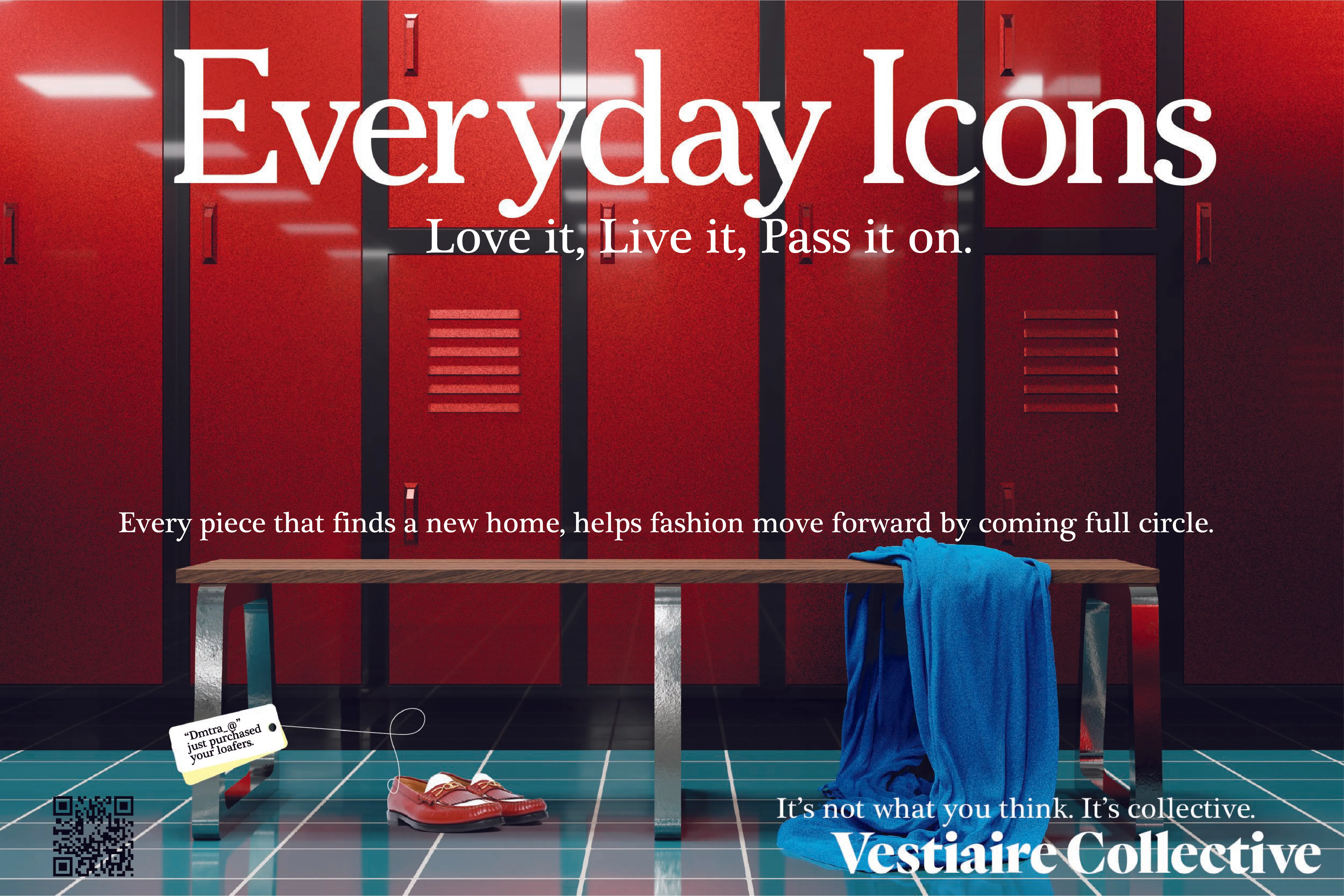 Vestiaire Collective Everyday Icons campaign